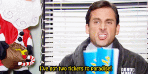 Michael Scott tickets meme