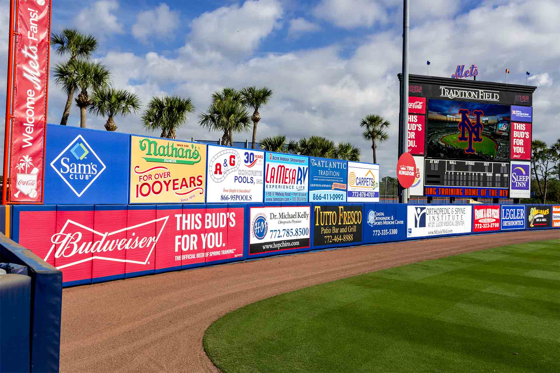 event sponsors at baseball event