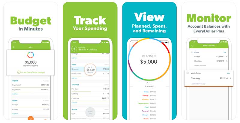 EveryDollar Budget tracking app