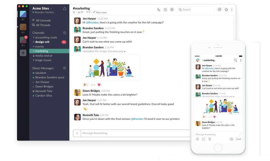 slack tool features